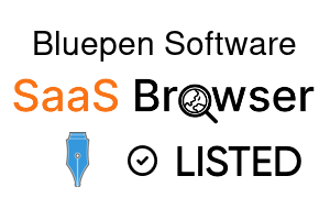 Bluepen Software - SaaS Browser Verified Badge