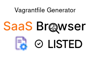 Vagrantfile Generator - SaaS Browser Verified Badge