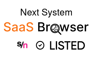 Next System - SaaS Browser Verified Badge