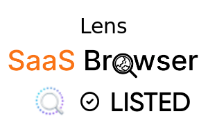 Lens - SaaS Browser Verified Badge