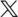 X Token Logo
