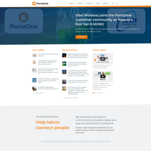 PortaOne Screenshot