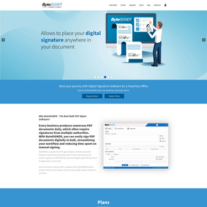 ByteSIGNER Screenshot