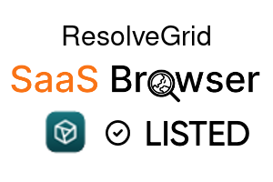 ResolveGrid - SaaS Browser Verified Badge