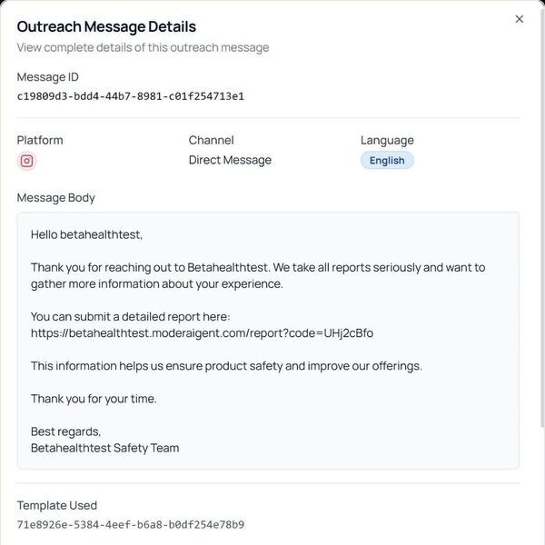 Moderaigent Screenshot 2