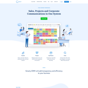 Smarty CRM Screenshot