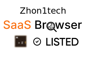 Zhon1tech - SaaS Browser Verified Badge