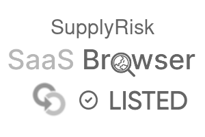 SupplyRisk - SaaS Browser Verified Badge