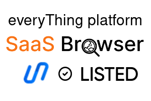 everyThing platform - SaaS Browser Verified Badge
