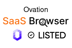 Ovation - SaaS Browser Verified Badge