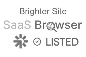 Brighter Site - SaaS Browser Verified Badge