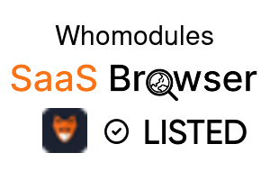 Whomodules - SaaS Browser Verified Badge