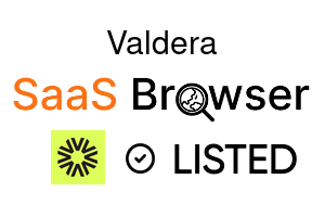 Valdera - SaaS Browser Verified Badge