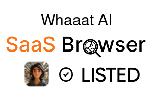 Whaaat AI - SaaS Browser Verified Badge