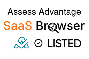 Assess Advantage - SaaS Browser Verified Badge