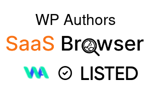 WP Authors - SaaS Browser Verified Badge