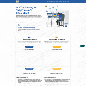 TallyPrimeAPI Screenshot