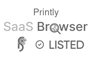 Printly - SaaS Browser Verified Badge