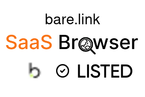 bare.link - SaaS Browser Verified Badge