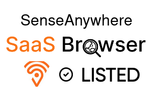 SenseAnywhere - SaaS Browser Verified Badge