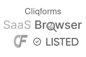 Cliqforms - SaaS Browser Verified Badge