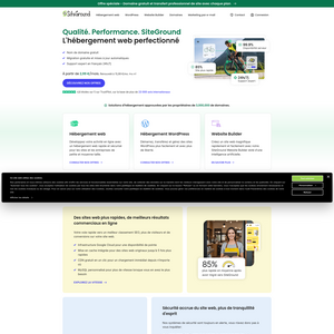 SiteGround Screenshot
