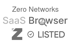 Zero Networks - SaaS Browser Verified Badge