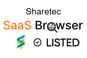 Sharetec - SaaS Browser Verified Badge