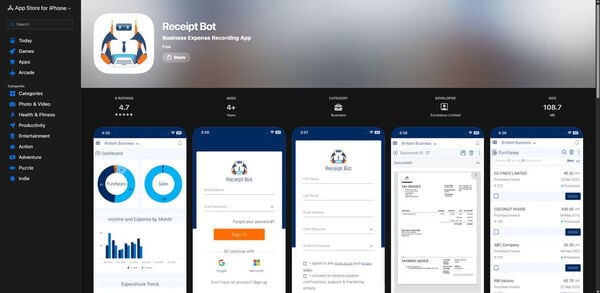 Receipt Bot Screenshot 5