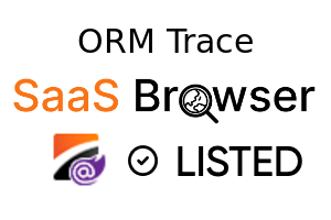 ORM Trace - SaaS Browser Verified Badge