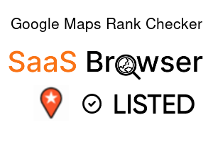 Google Maps Rank Checker - SaaS Browser Verified Badge