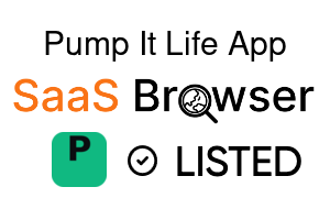 Pump It Life App - SaaS Browser Verified Badge