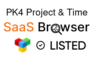 PK4 Project & Time - SaaS Browser Verified Badge