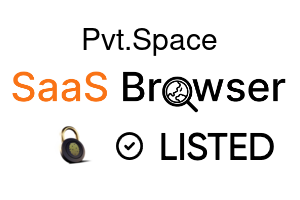 Pvt.Space - SaaS Browser Verified Badge