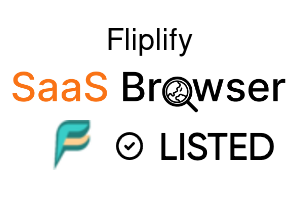 Fliplify - SaaS Browser Verified Badge