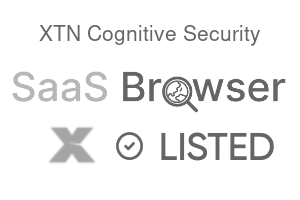 XTN Cognitive Security - SaaS Browser Verified Badge