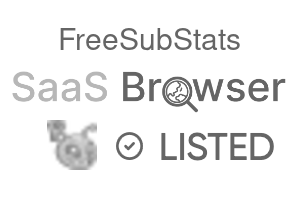FreeSubStats - SaaS Browser Verified Badge