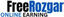 FreeRozgar Logo
