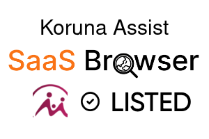 Koruna Assist - SaaS Browser Verified Badge