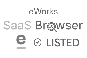 eWorks - SaaS Browser Verified Badge