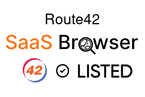 Route42 - SaaS Browser Verified Badge
