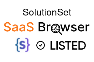SolutionSet - SaaS Browser Verified Badge