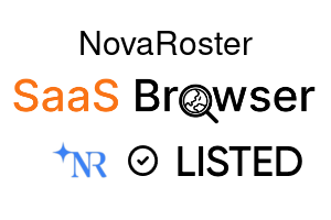 NovaRoster - SaaS Browser Verified Badge