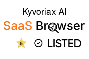 Kyvoriax AI - SaaS Browser Verified Badge