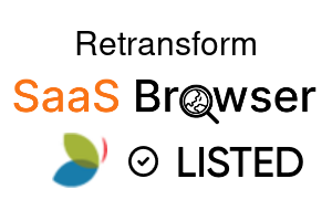 Retransform - SaaS Browser Verified Badge