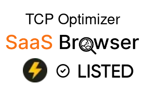 TCP Optimizer - SaaS Browser Verified Badge