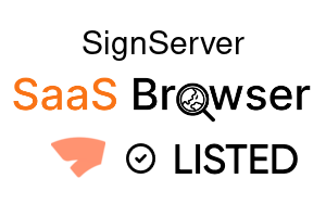 SignServer - SaaS Browser Verified Badge