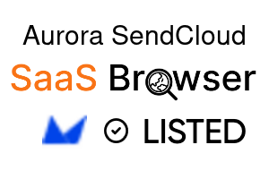 Aurora SendCloud - SaaS Browser Verified Badge