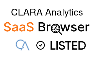 CLARA Analytics - SaaS Browser Verified Badge
