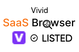 Vivid - SaaS Browser Verified Badge